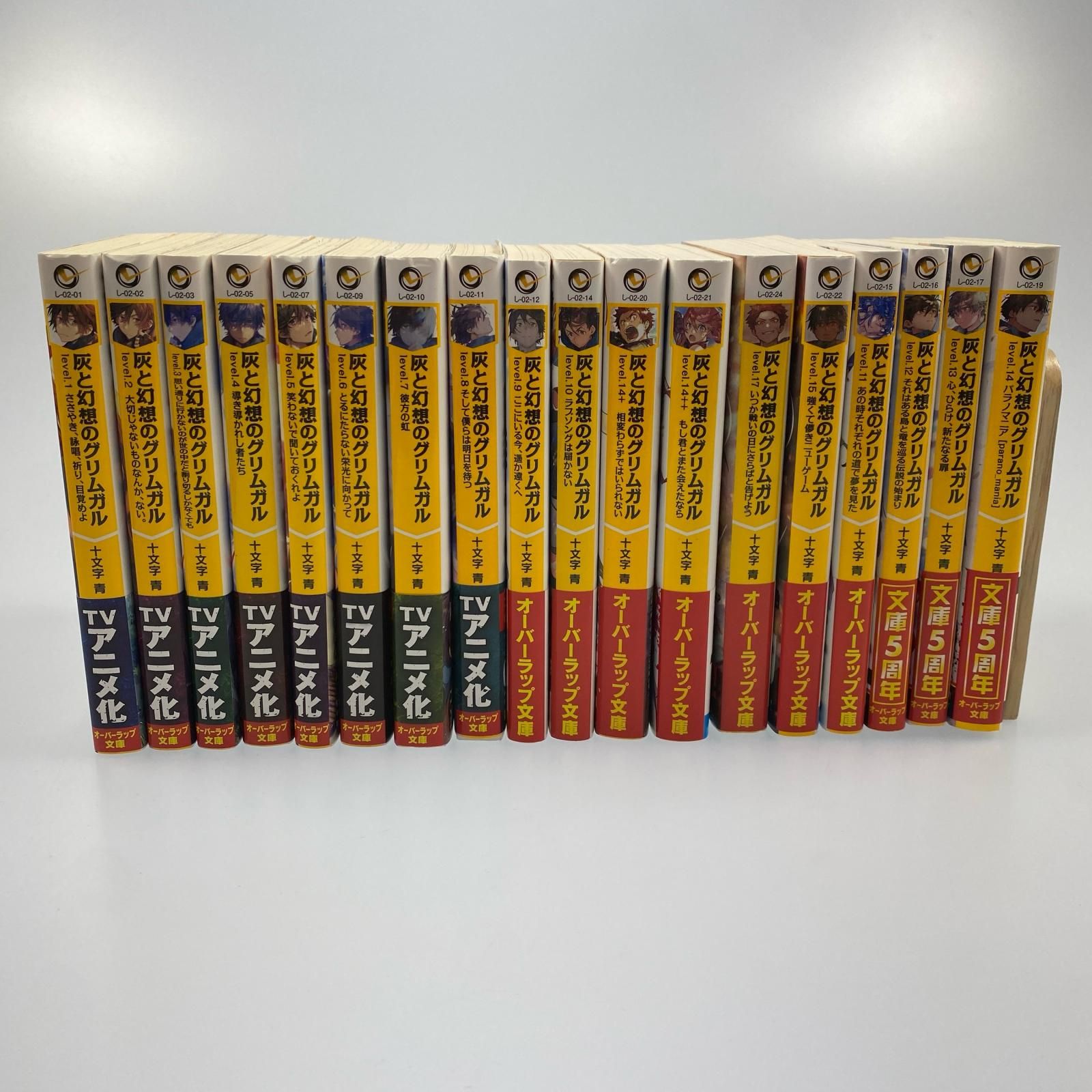 灰と幻想のグリムガル 1-22巻 オンライン 全巻 14+ 14++ 全24冊 灰と