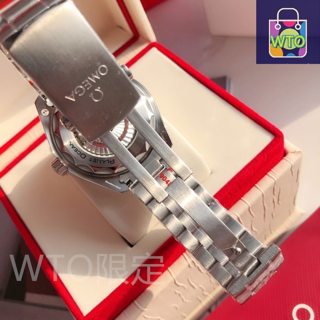  ご 大 です omega ラバーストラップの男性用腕時計 自動巻き WTO輸入1 クルーネック 自動巻き時計 腕時計(アナログ)