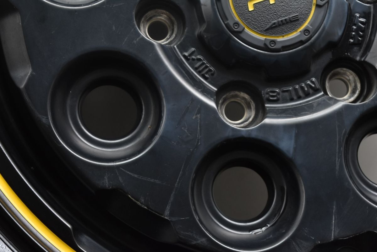 200 ハイエースに】PPX MIL:8 15in 6J +33 PCD139.7 ブリヂストン