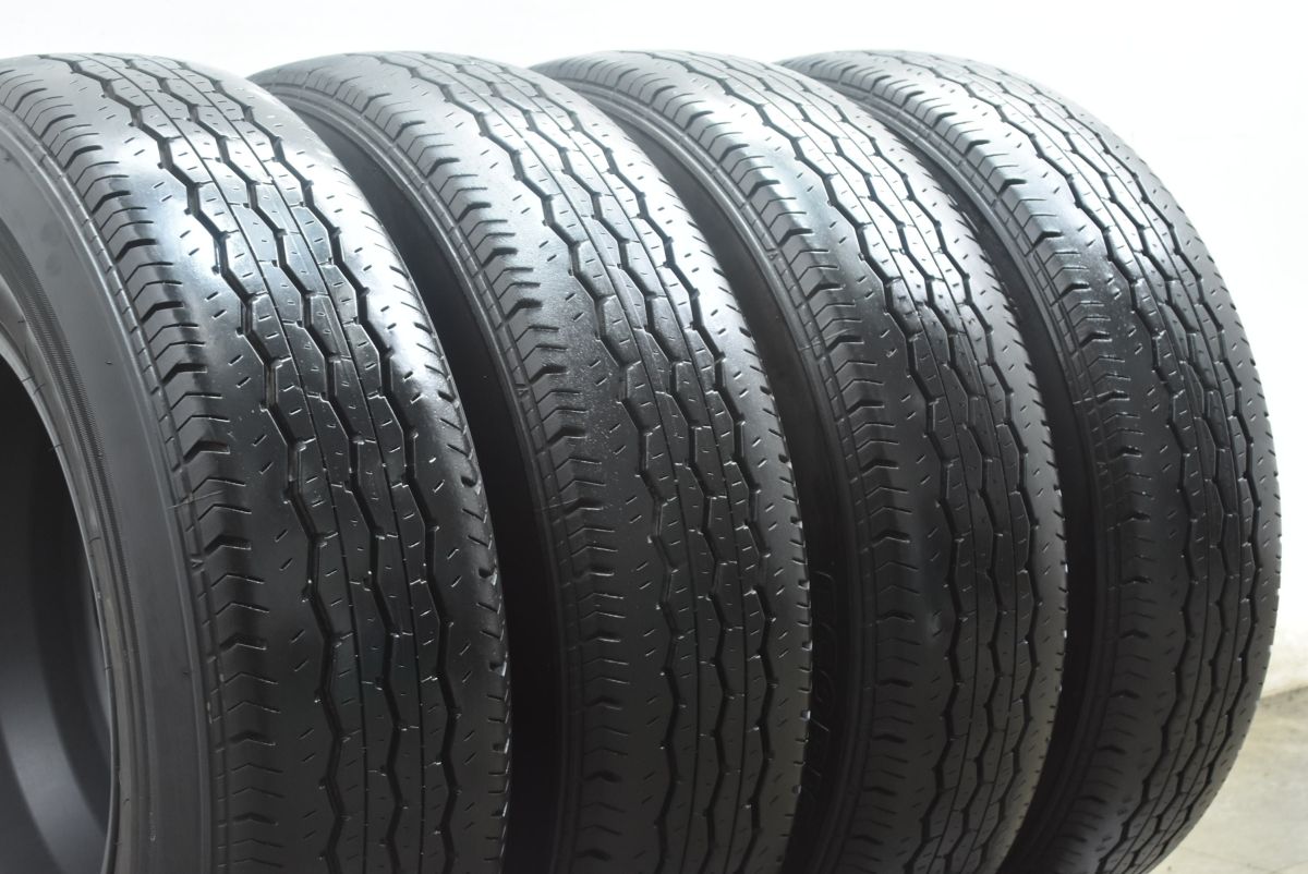 200 ハイエースに】PPX MIL:8 15in 6J +33 PCD139.7 ブリヂストン