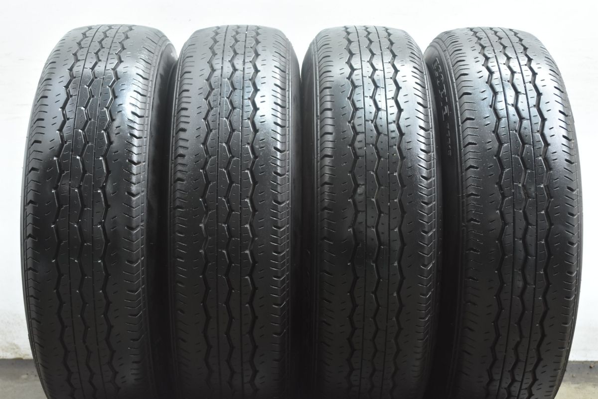 200 ハイエースに】PPX MIL:8 15in 6J +33 PCD139.7 ブリヂストン