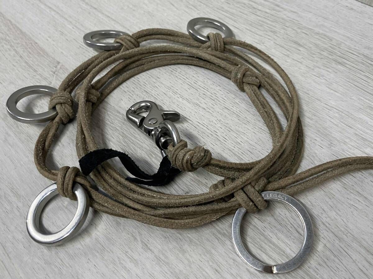 OUR LEGACY LADON BELT 本革 レザー ベルト アワーレガシー リング ロープ メンズ ファッション