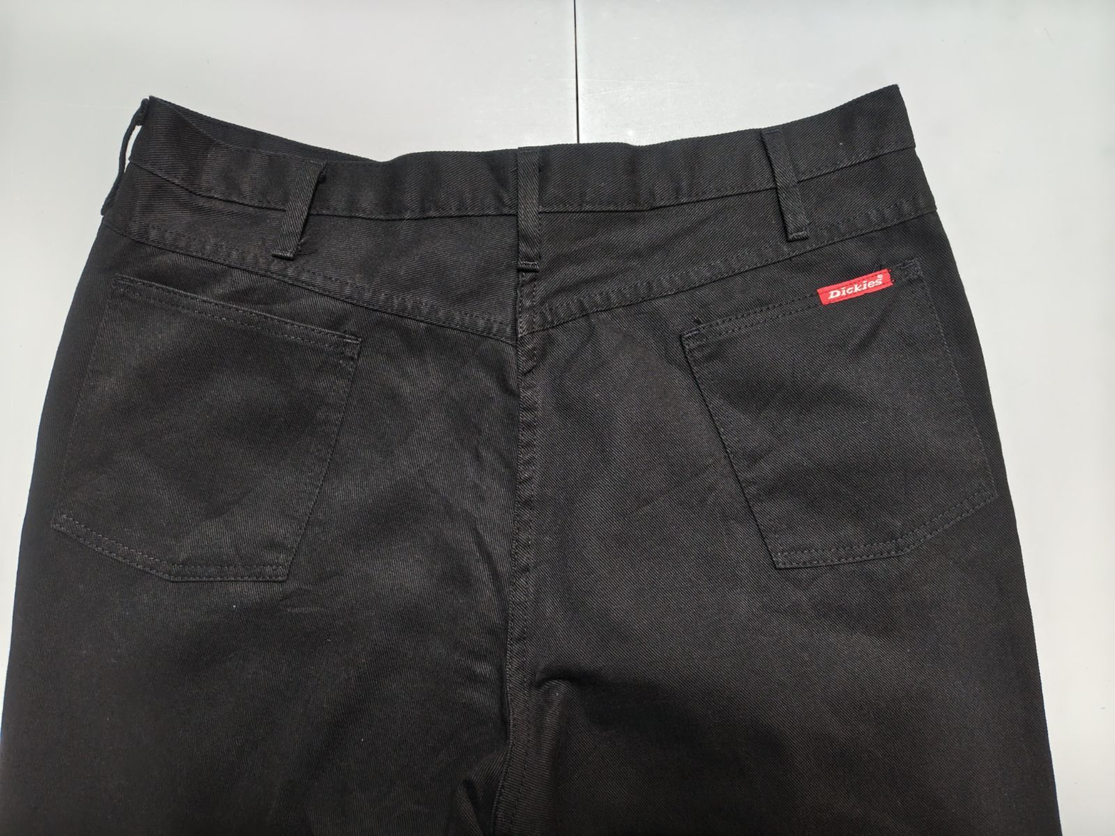 90s Dickies ディッキーズ ブラックツイルパンツ TALONジップ - メルカリ