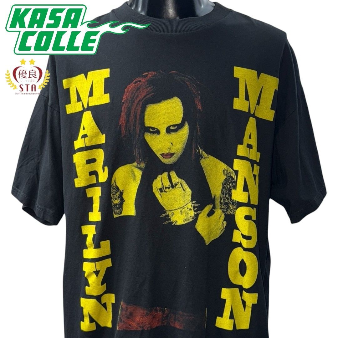 マリリンマンソン '07 ツアーTシャツ【送料込み メルカリ便】 MARILYN MANSON】マリリンマンソン Tシャツ - メルカリ