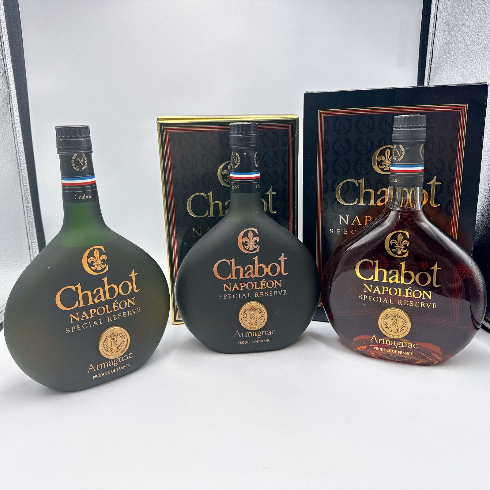 未開栓】シャボー ナポレオン 700ml 3本 古酒 - メルカリ
