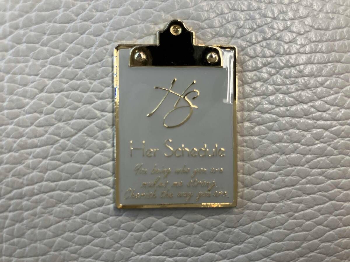 Her Schedule ハースケジュール 二つ折り財布 グレー