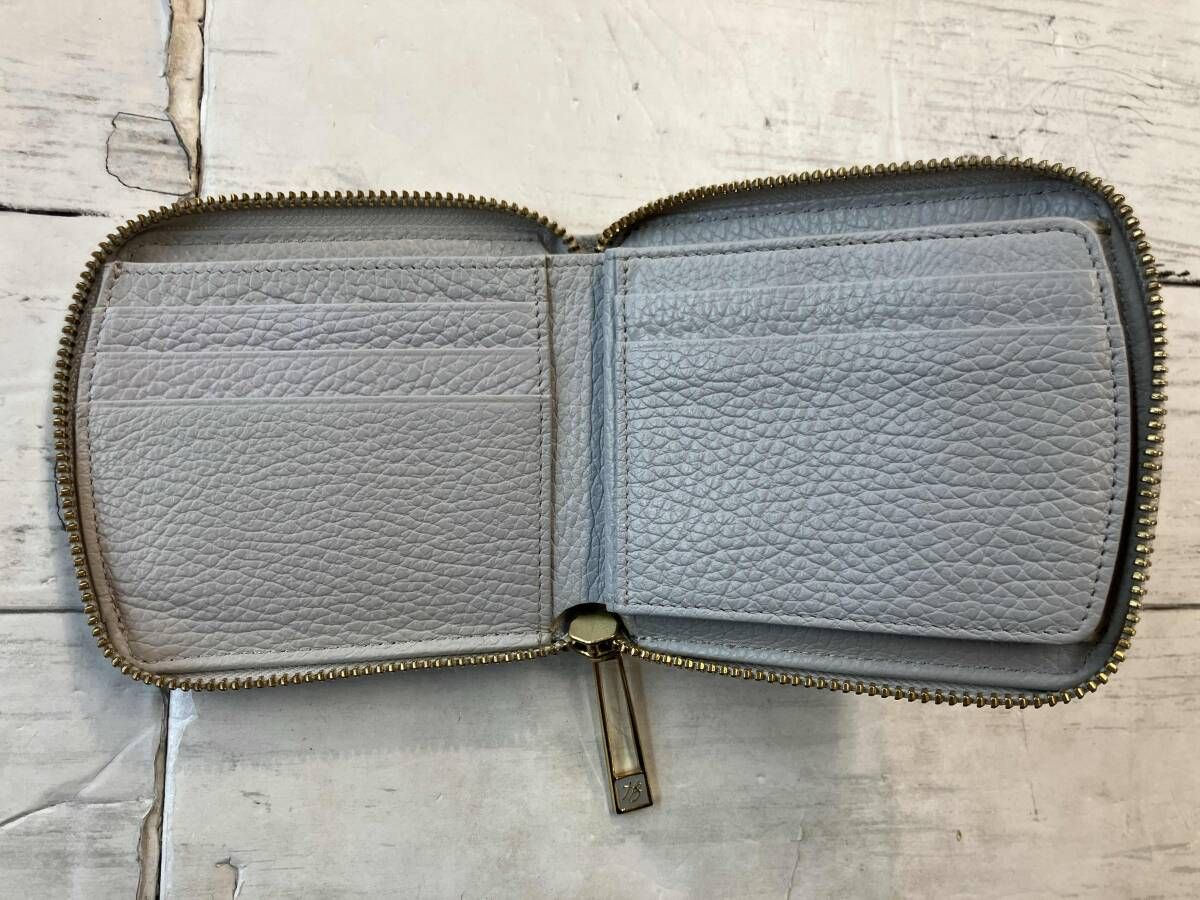 Her Schedule グレー 二つ折り財布 Her Schedule ハースケジュール 二つ折り財布 グレー