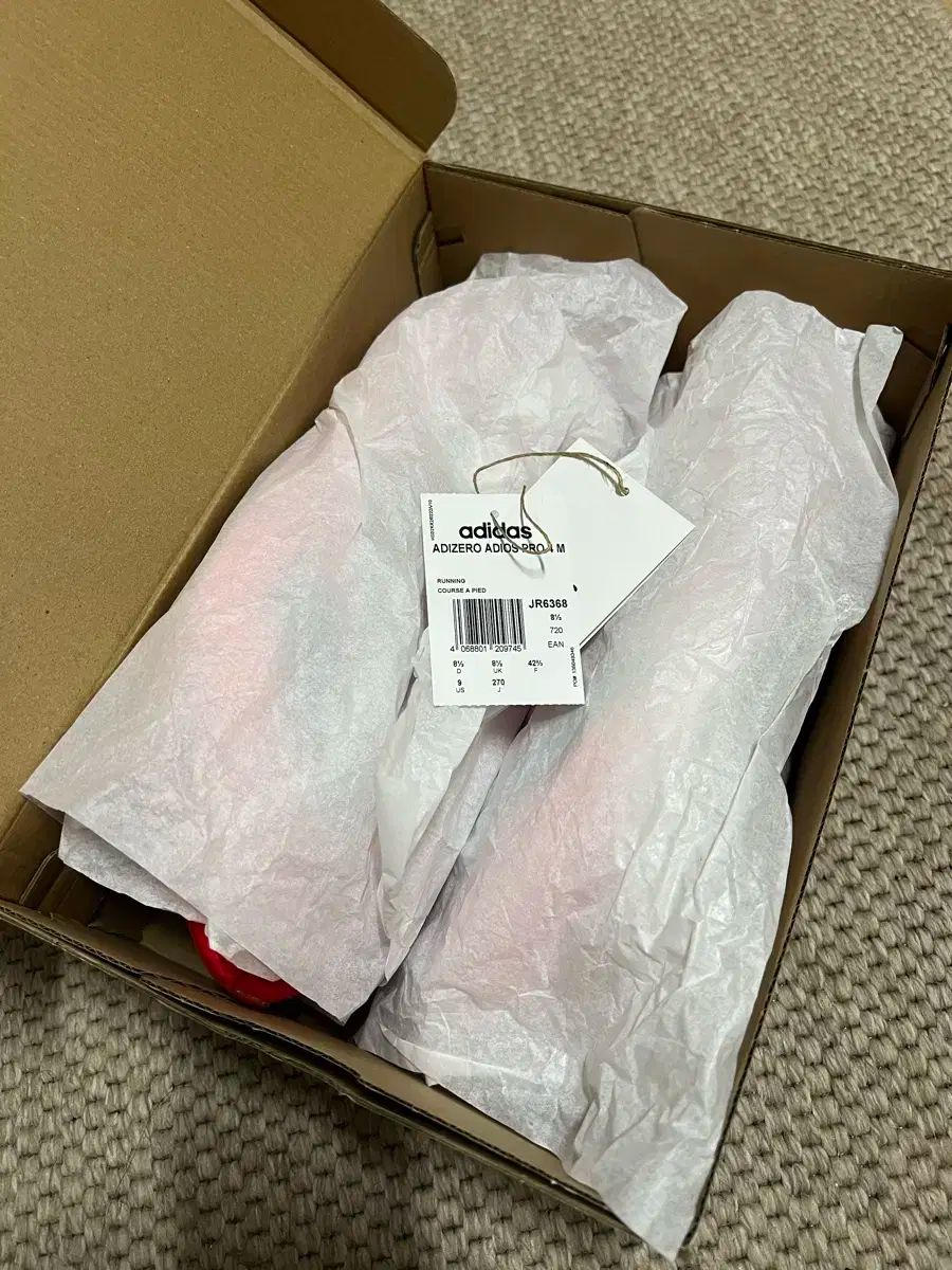  アディダス アディゼロ アディオス プロ 4 M 270 登山靴 トレッキングシューズ アウトドアシューズ