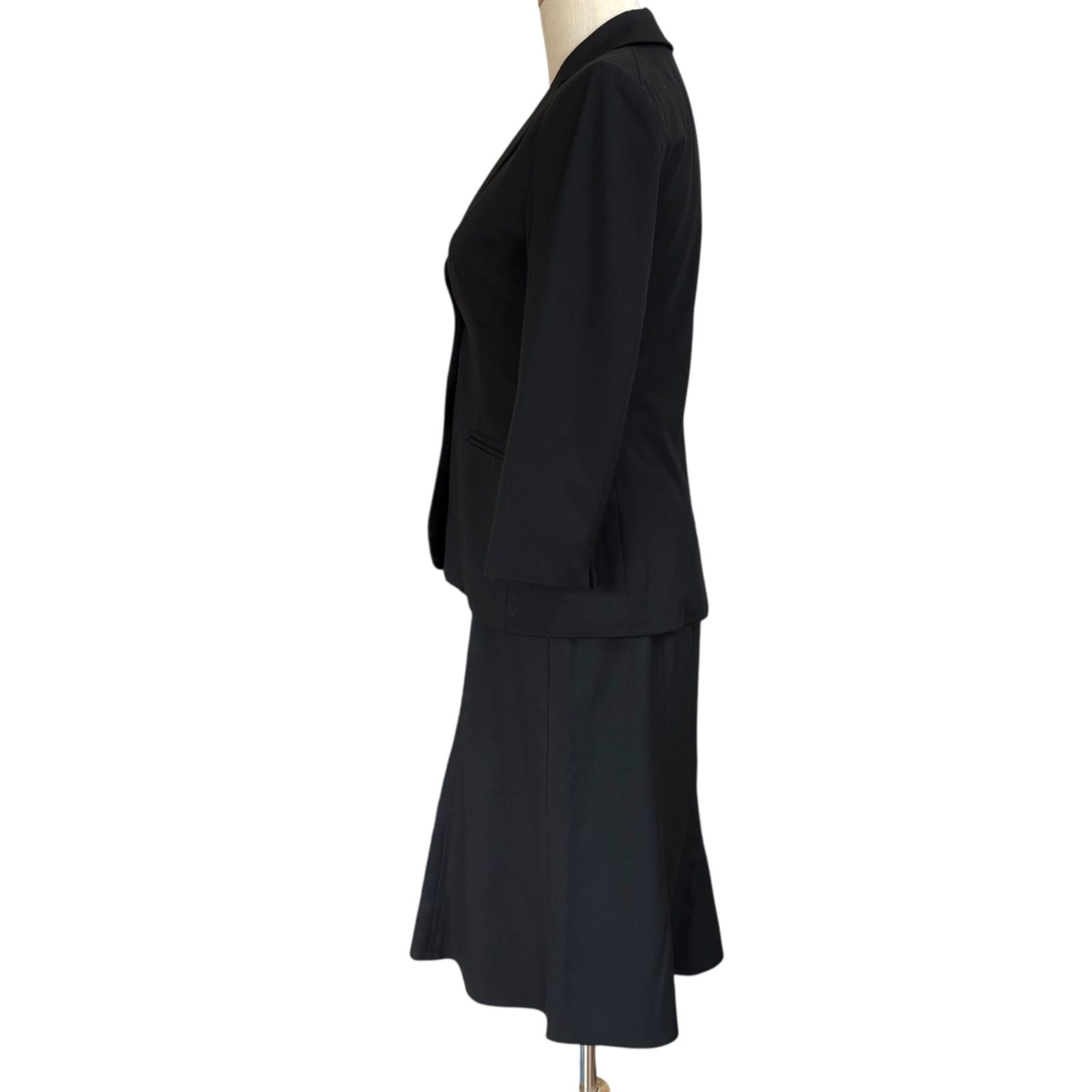 RALPH ラルフローレン　マキシロング丈スーツ　ジャケット　ロングスカート ローレン ラルフローレン Lauren Ralph Lauren ブラック スカート