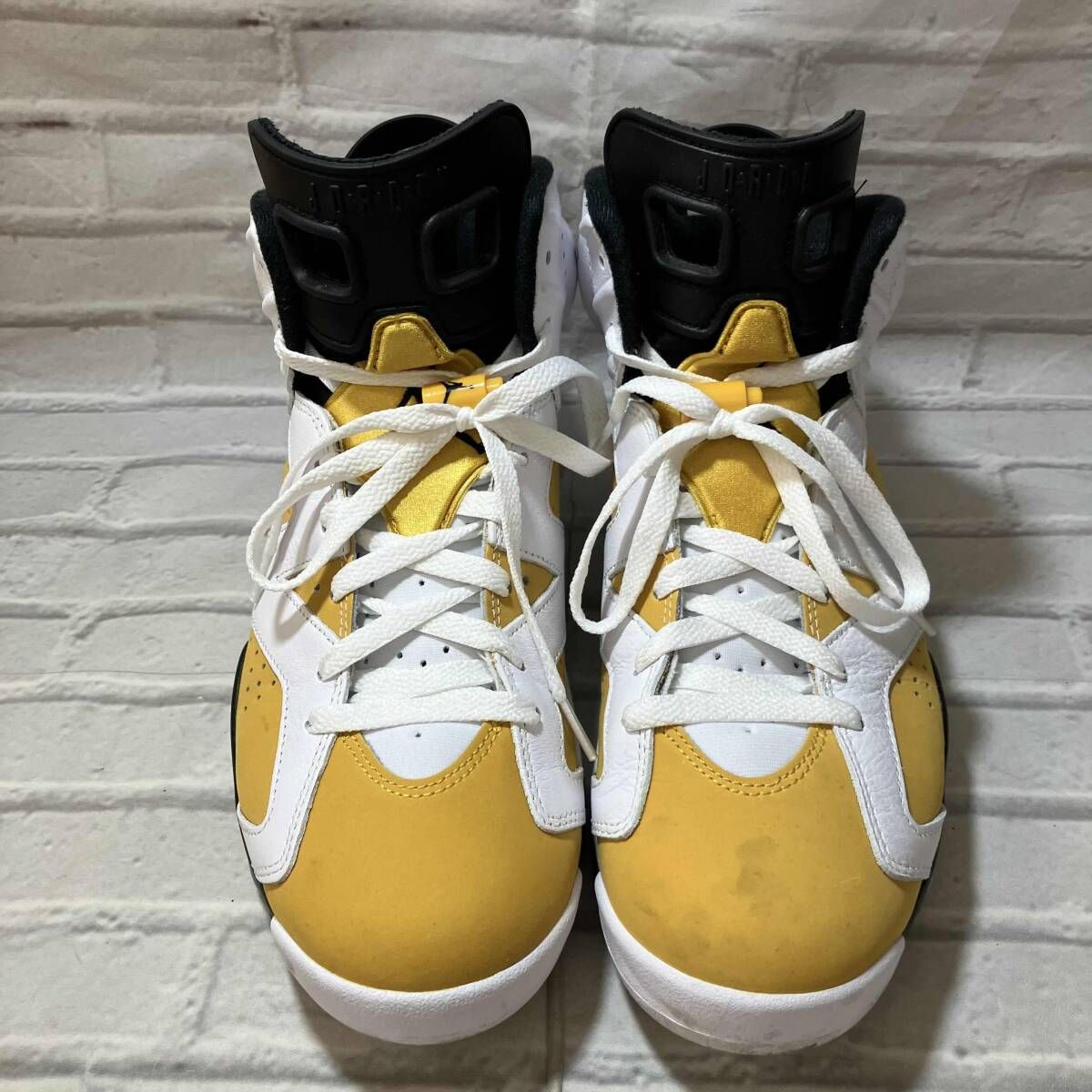  NIKE ナイキ AJ 6 Retro Yellow Ochre CT 8529 170 スニーカー サイズ28 cm イエロー スニーカー 靴
