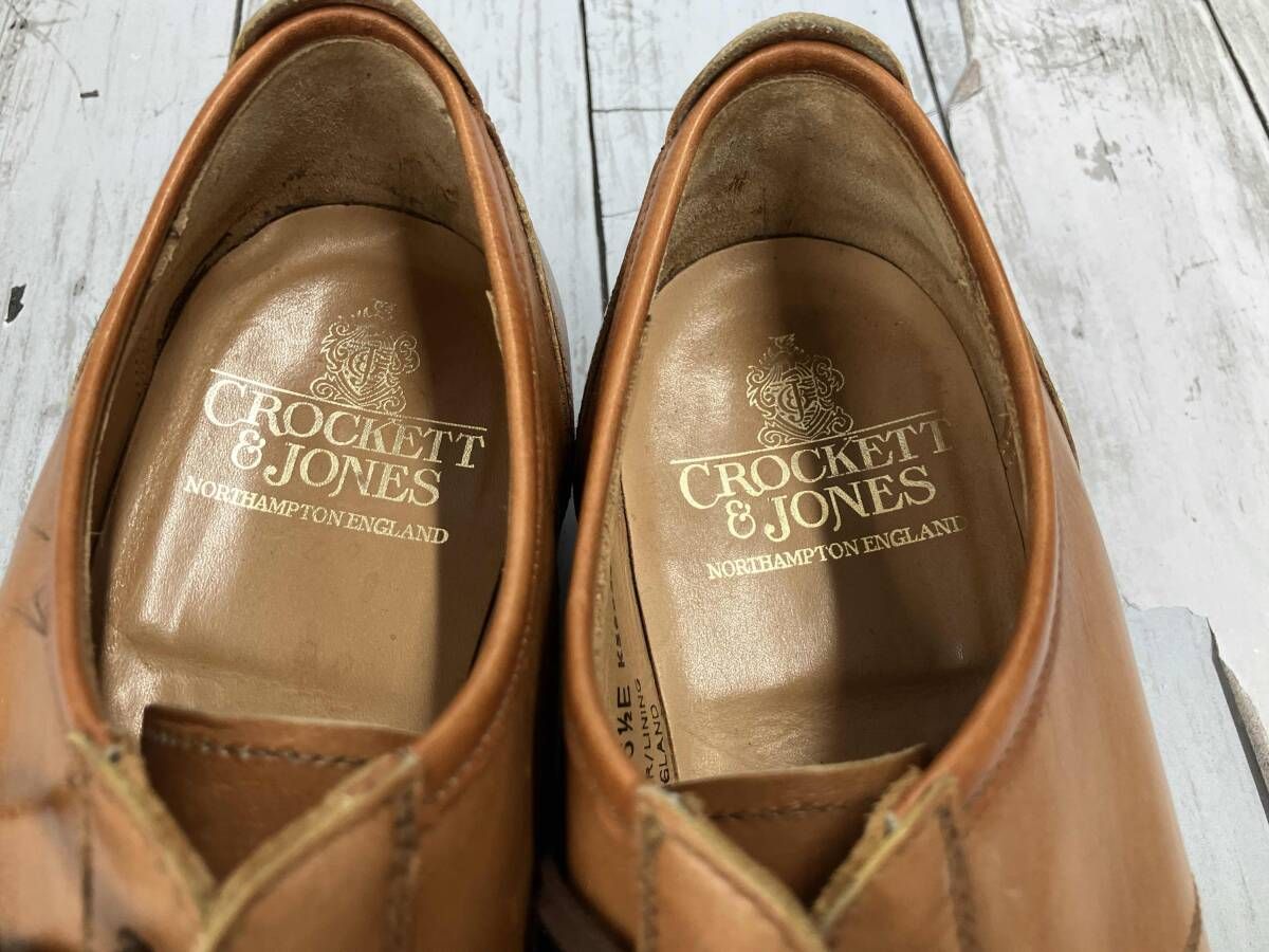 CROCKETT & JONES クロケットアンドジョーンズ レザーシューズ 25cm UK