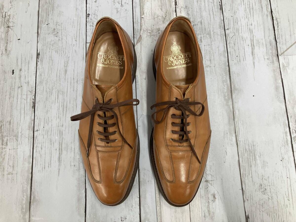 CROCKETT & JONES クロケットアンドジョーンズ レザーシューズ 25cm UK