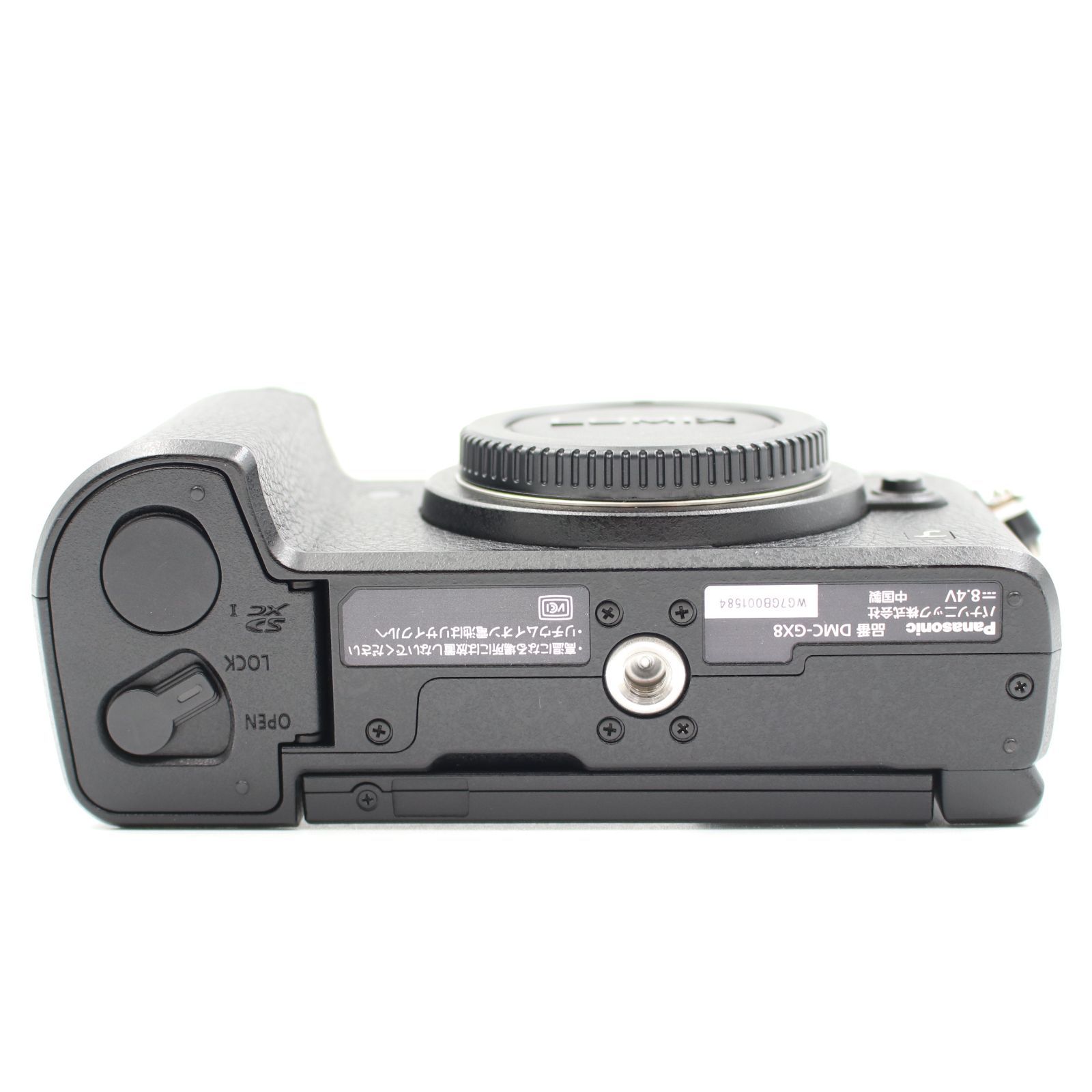  シャッター数 LUMIX GX 8 ボディ DMC ブラック ミラーレス一眼カメラ パナソニック ミラーレス一眼 デジタルカメラ