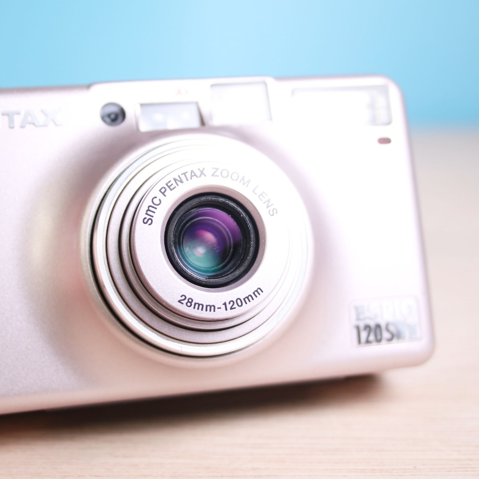 ❁ PENTAX ESPIO 120 SW Ⅱ ピンク コンパクトフィルム カメラ H 241