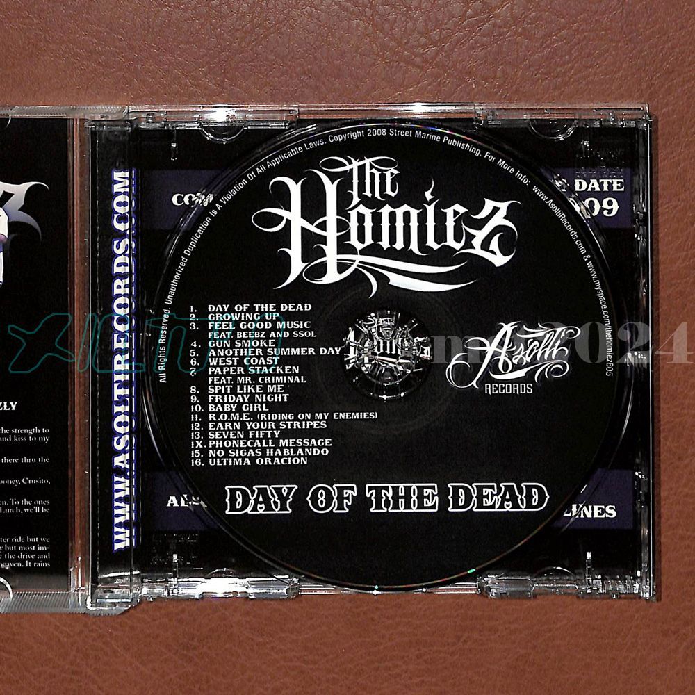 G-RAP/CHICANO】THE HOMIEZ /DAY OF THE DEAD [2025/11] - メルカリ