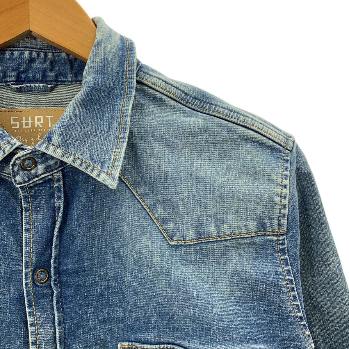 SURT サート MUSE de Deuxieme Classe別注 デニムウエスタンシャツ F インディゴ レディース