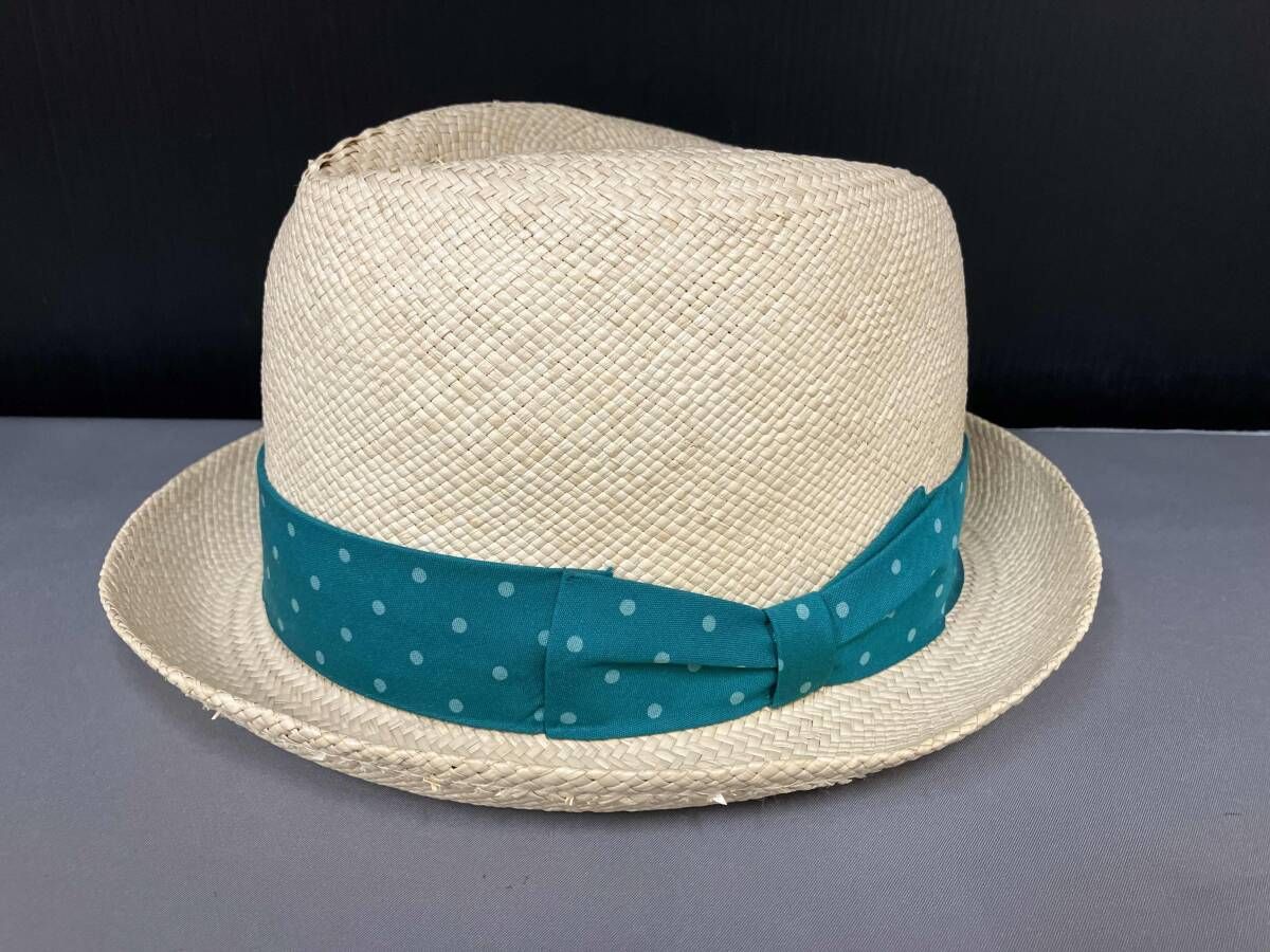 傷み有り WACO MARIA ストローハット 麦わら帽子