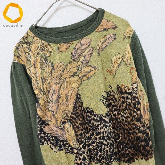 レオナール LEONARD ニット セーター カットソー シルク混 [w958751n