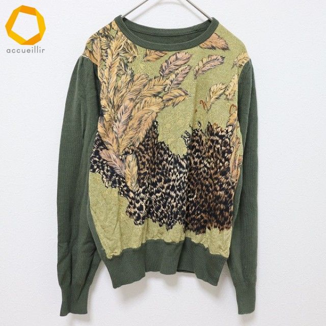 レオナール LEONARD ニット セーター カットソー シルク混 [w958751n