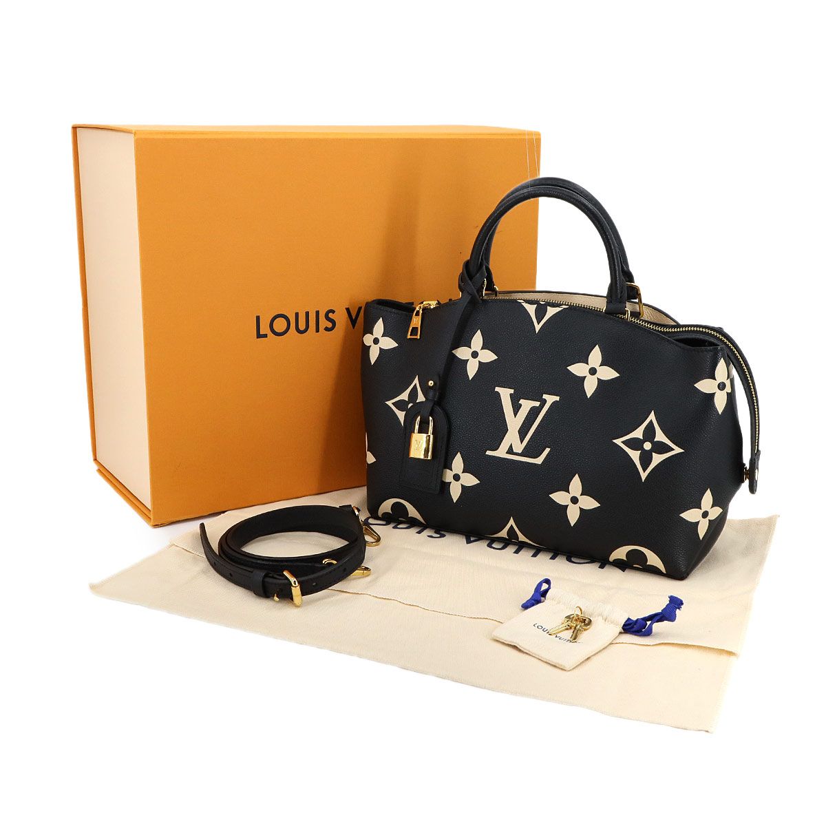 ルイ ヴィトン LOUIS VUITTON バイ モノグラム アンプラント プティ パレ PM 2 way ハンド ショルダー バッグ