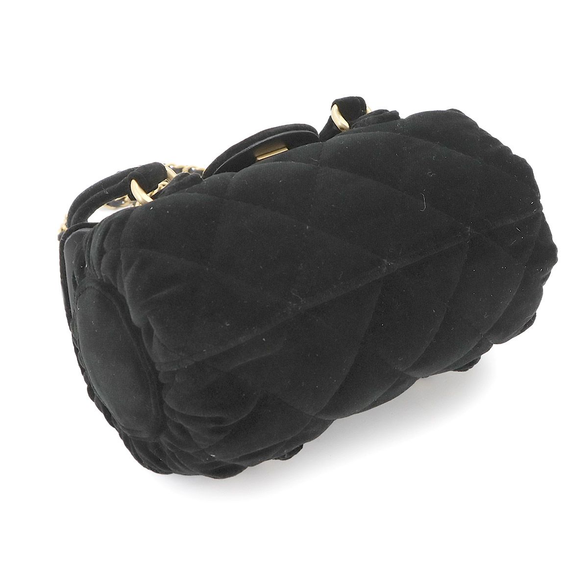 CHANEL シャネル ショルダーバッグ マトラッセ ミニ ボーリング 2WAY CHANEL - CHANEL シャネル ショルダーバッグ マトラッセ ミニ