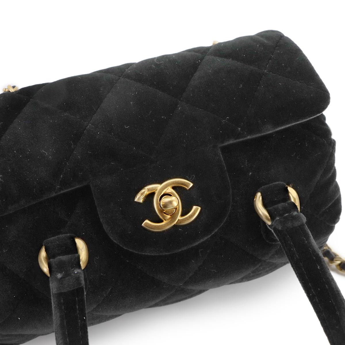 未使用 展示品 シャネル CHANEL マトラッセ ミニ ボウリング 2way