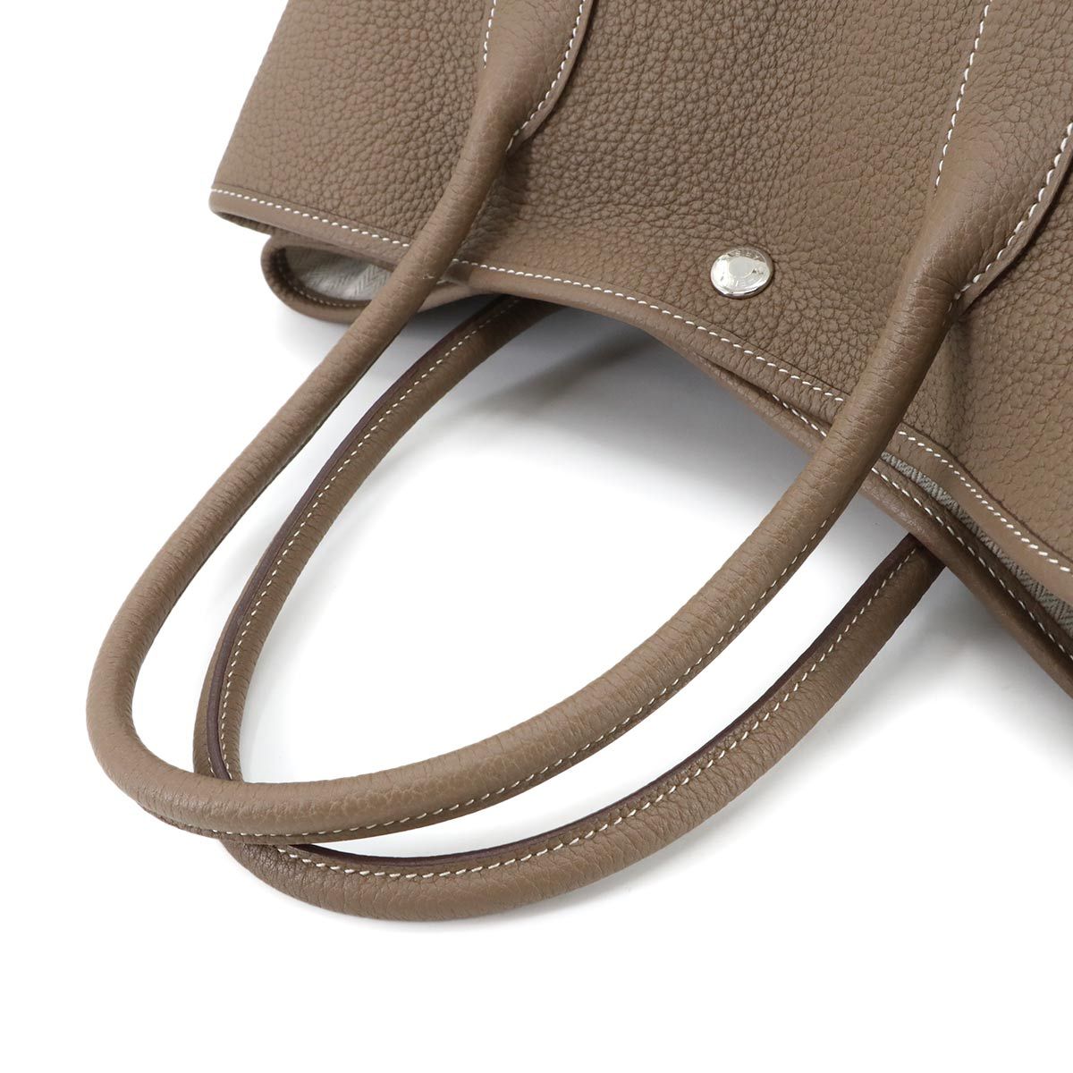 ✨新品展示品✨HERMES ガーデンパーティPM❤️ネゴンダ　超人気エトゥープ✨ エルメス ガーデンパーティ36/PM エトゥープ ネゴンダ シルバー金具