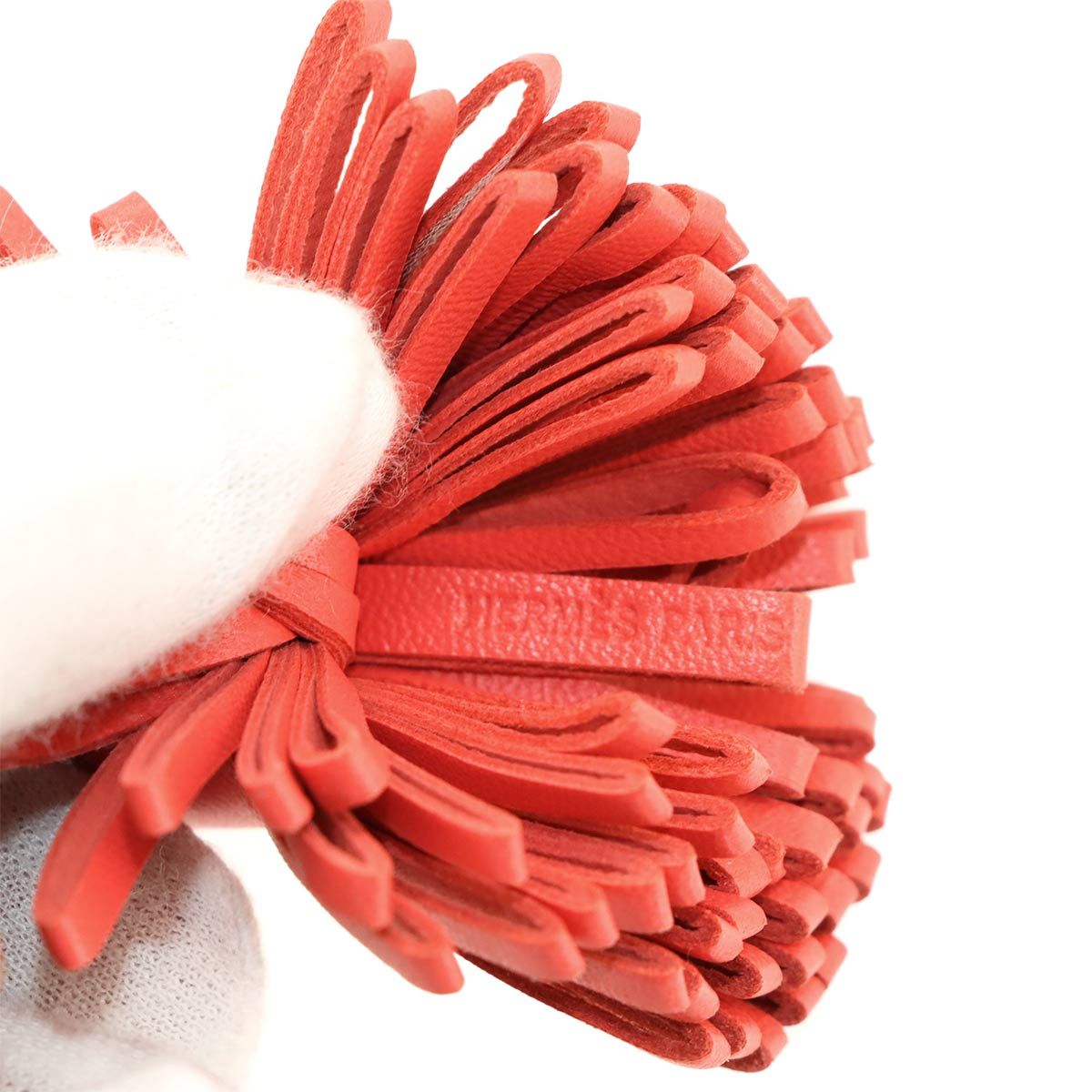 極希少 未使用品 エルメス カルメン ウノドス ゴールド×クレ チャーム 新品同様 エルメス HERMES カルメン ウノドス チャーム キーリング