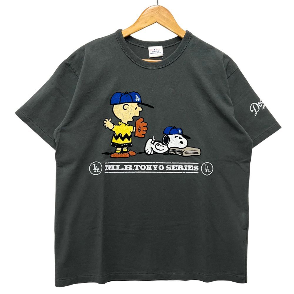 MLB PEANUTS TOKYO SERIES 半袖Tシャツ ブラック サイズM 正規品