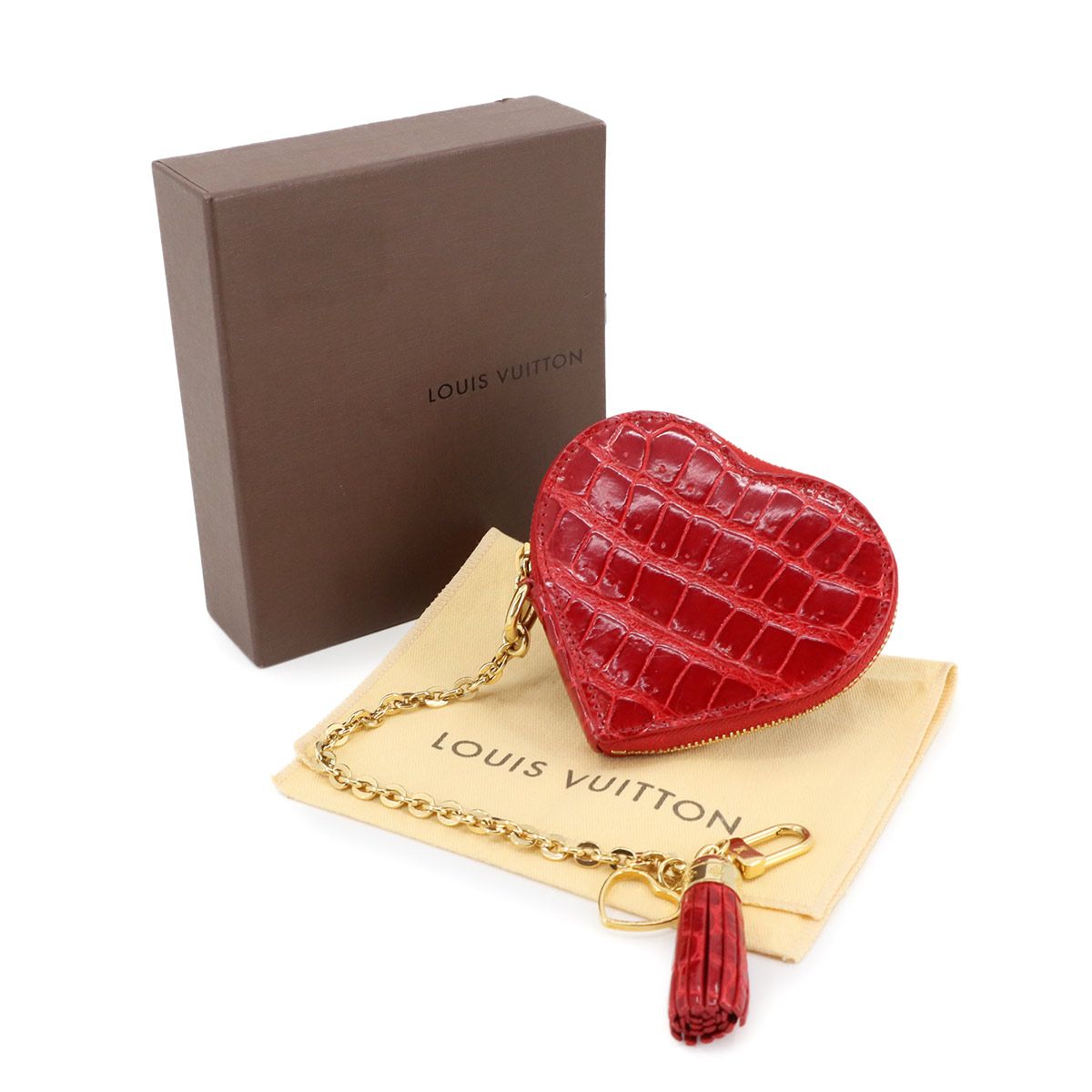 ルイ ヴィトン LOUIS VUITTON クロコダイル ポルトモネ クール コイン