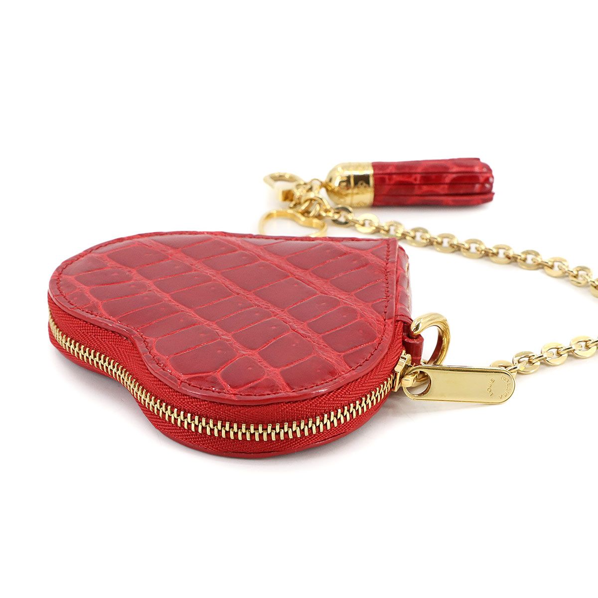 ルイ ヴィトン LOUIS VUITTON クロコダイル ポルトモネ クール コイン