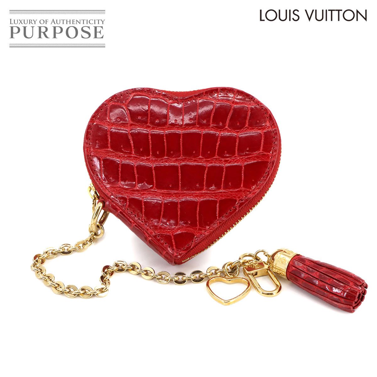 ルイ ヴィトン LOUIS VUITTON クロコダイル ポルトモネ クール コイン