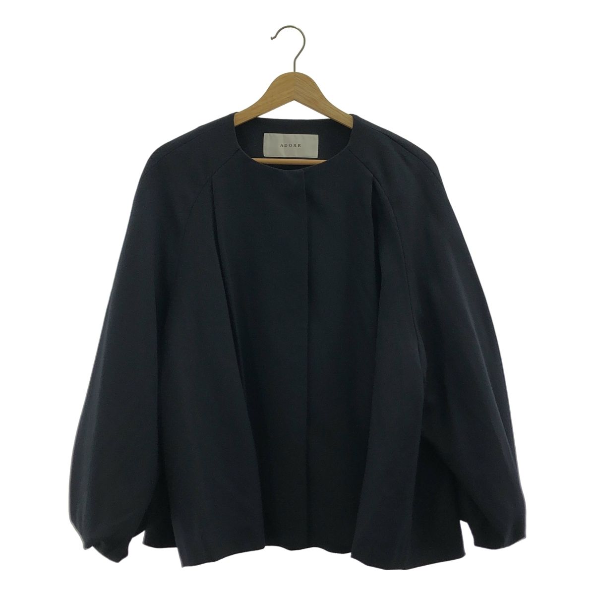 ADORE / アドーア | ウールアムンゼンノーカラージャケット | 38