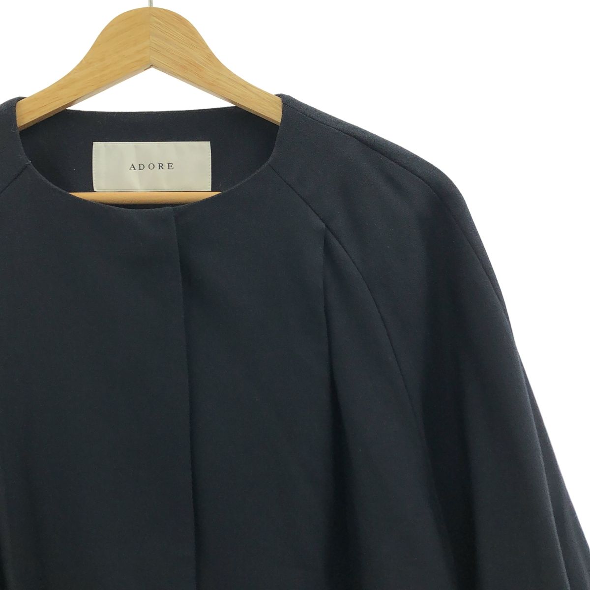 ADORE / アドーア | ウールアムンゼンノーカラージャケット | 38