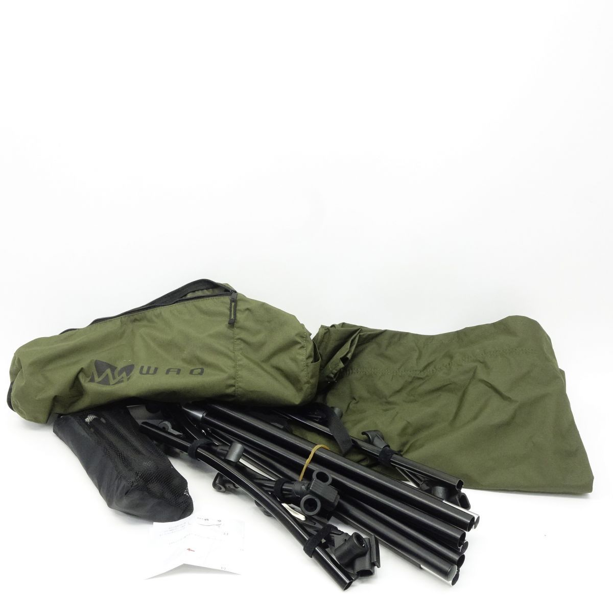 WAQ/ワック 2WAY フォールディングコット オリーブ キャンプ