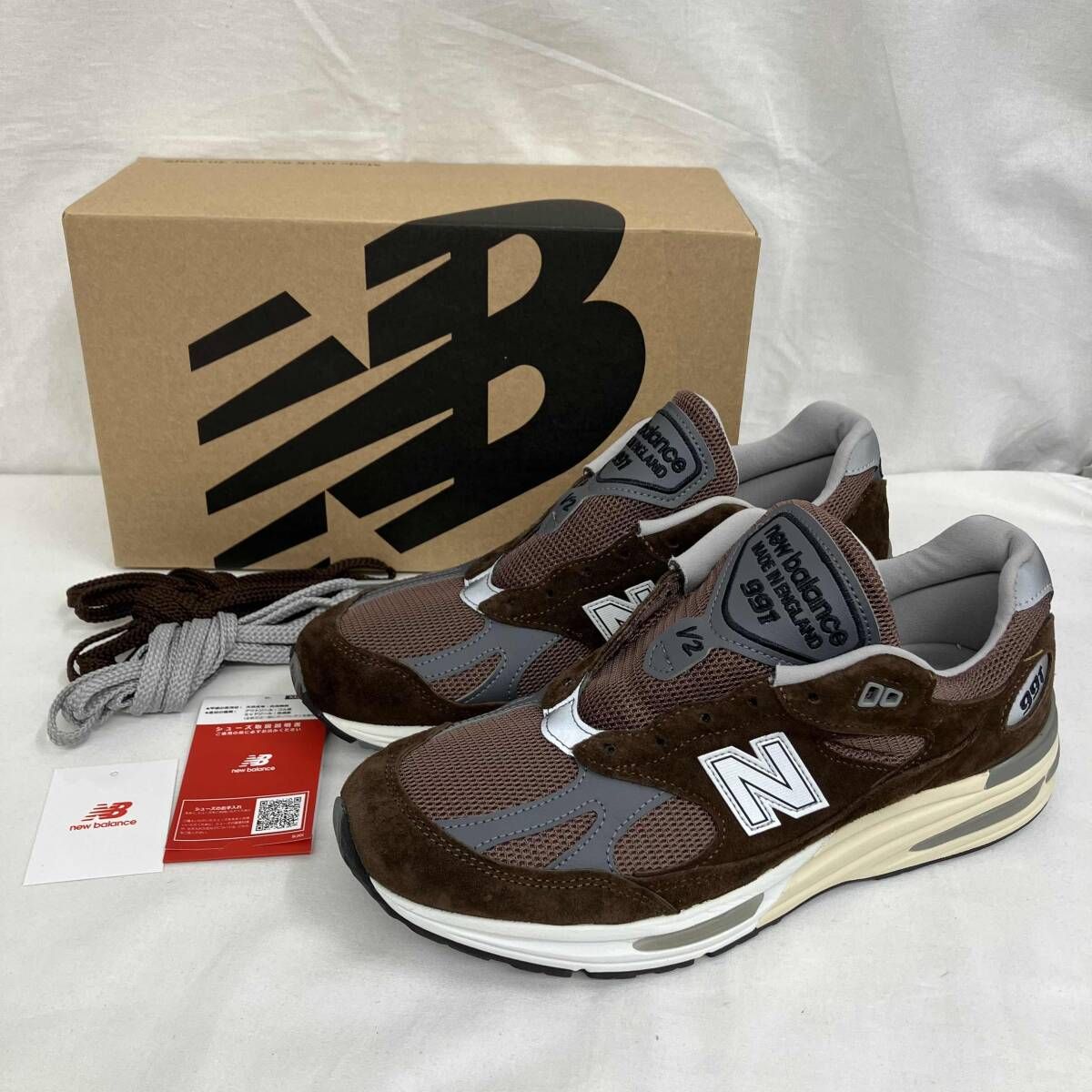 new balance ニューバランス／U991BR2／991 V2／ブラウン ／27.0cm 