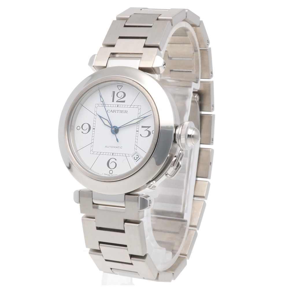カルティエ パシャC 腕時計 時計 ステンレススチール 2324 自動巻き