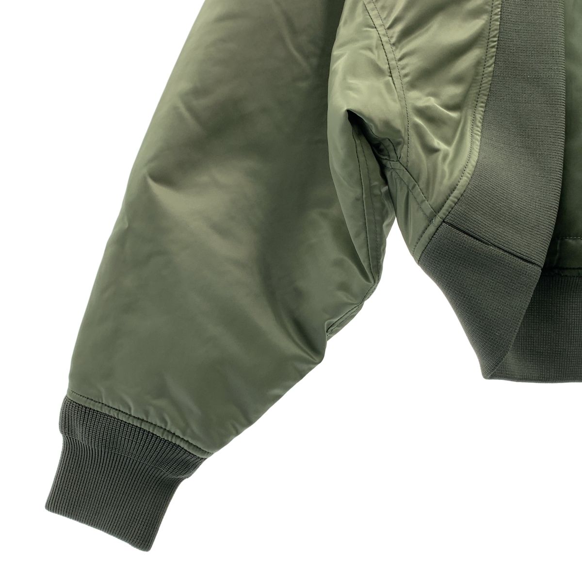 レディース HYKE / ハイク | MA-1 TYPE BOLERO JACKET / ミリタリー 