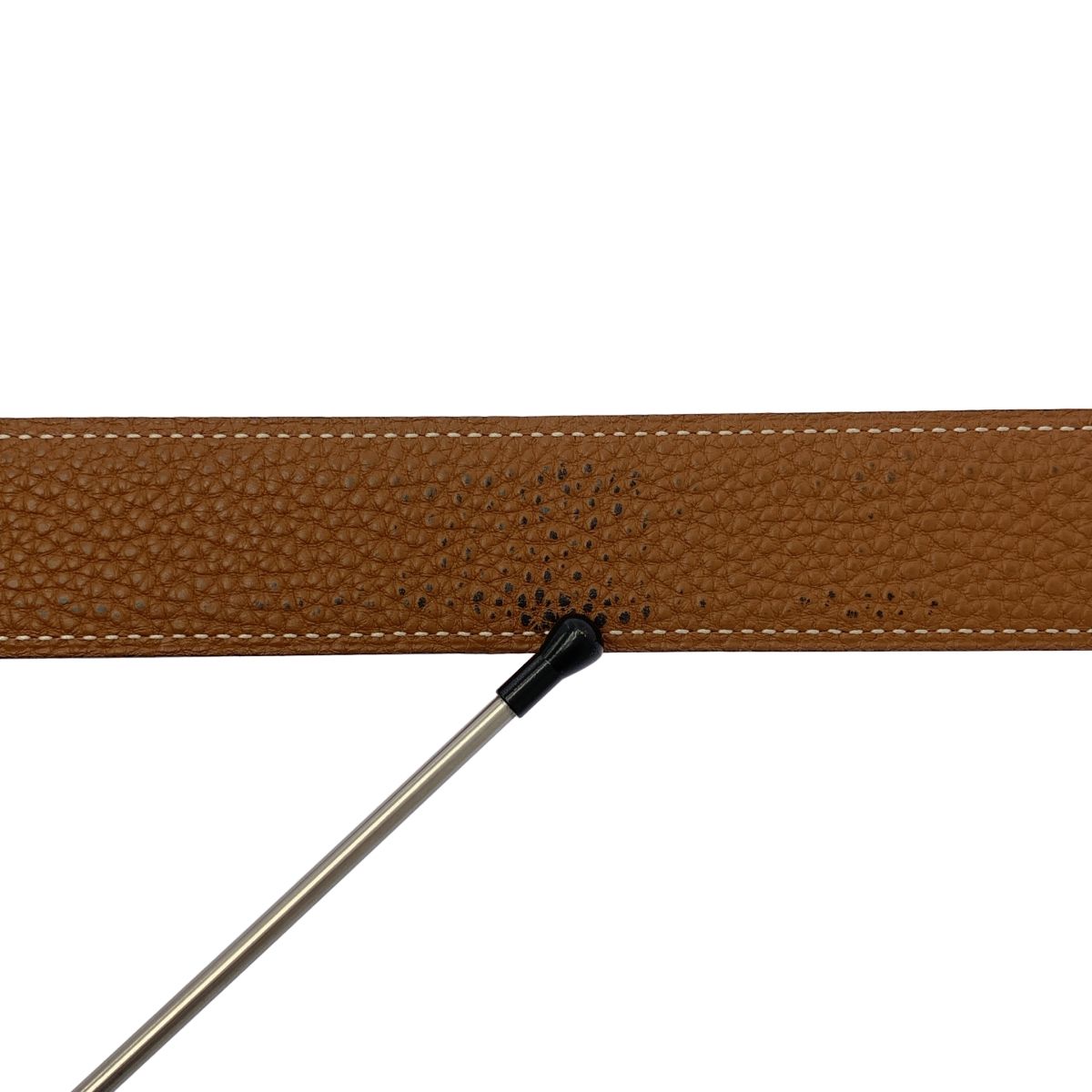 HERMES 90s 00s エルメス 金 セリエ ボタン ロゴ レザー パンツ 楽天市場】【エルメス】Hermes セリエボタン レザー ストレート パンツ