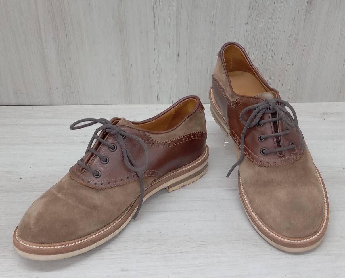 BUTTERO ブッテロ ドレスシューズ B 2944 牛革スエード Vibramソール 内羽根 ブラウン サイズ40