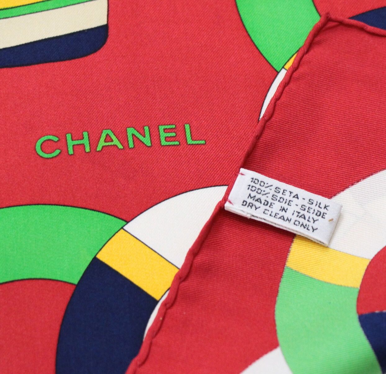 シルク100％ 赤系