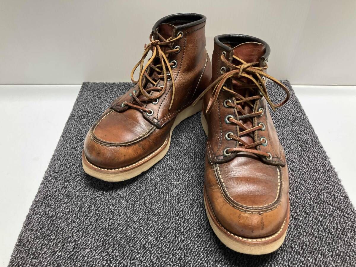 RED WING レッドウィング ワークブーツ ブラウン レザーシューズ サイズ不明 アウトソール約29 cm