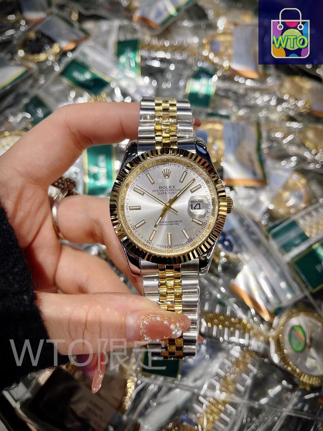 ロレックス デイトジャスト 自動巻き時計　本体のみ ROLEX ロレックス デイトジャスト メンズ腕時計 41mm｜ゴールド×自動