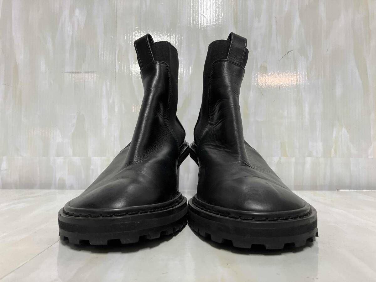 PIPPICHIC ピッピシック ショートブーツ サイドゴア ヒール ブラック