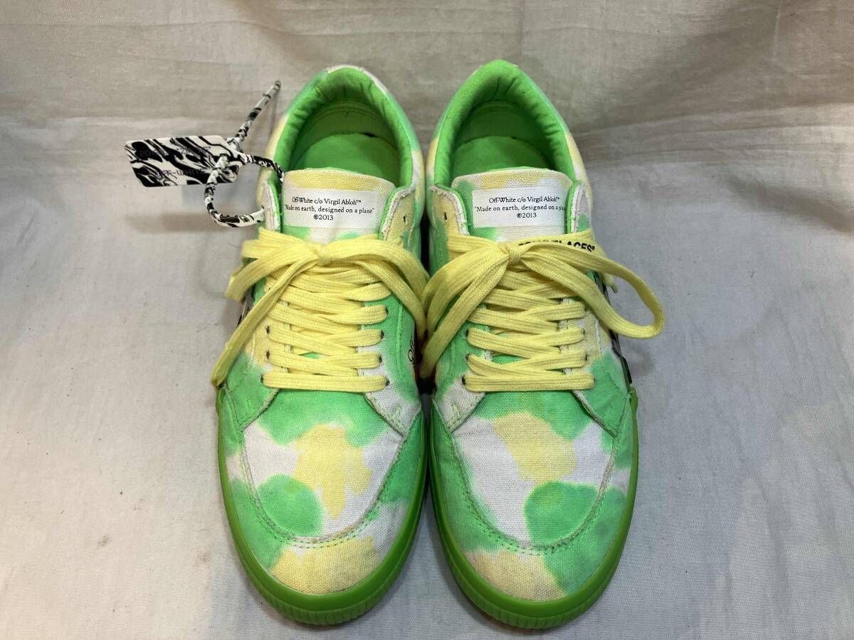 OFF-WHITE Virgil Abloh size 26.5cmグリーン オフホワイト 【公式通販】