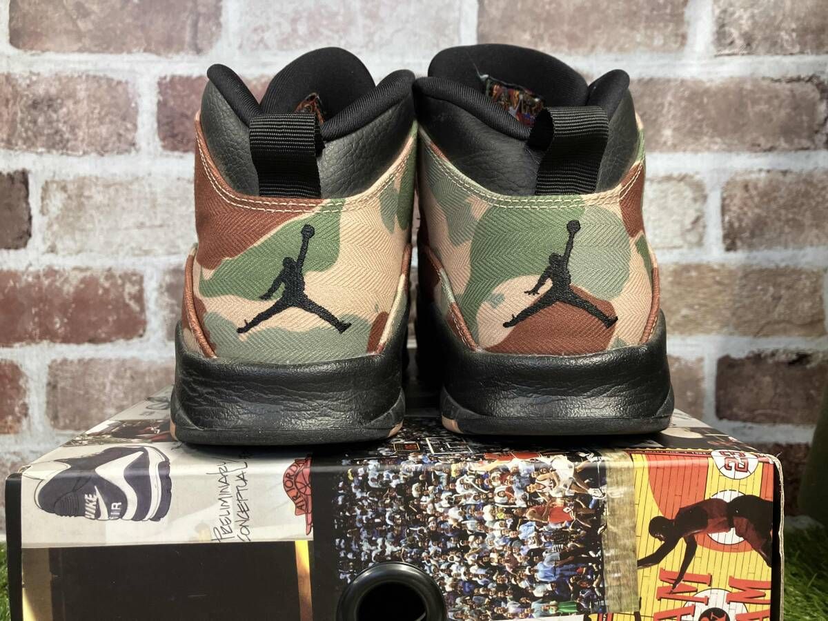 NIKE/ナイキ/AIR JORDAN 10 RETRO/エアジョーダン10レトロ/DUCK CAMO