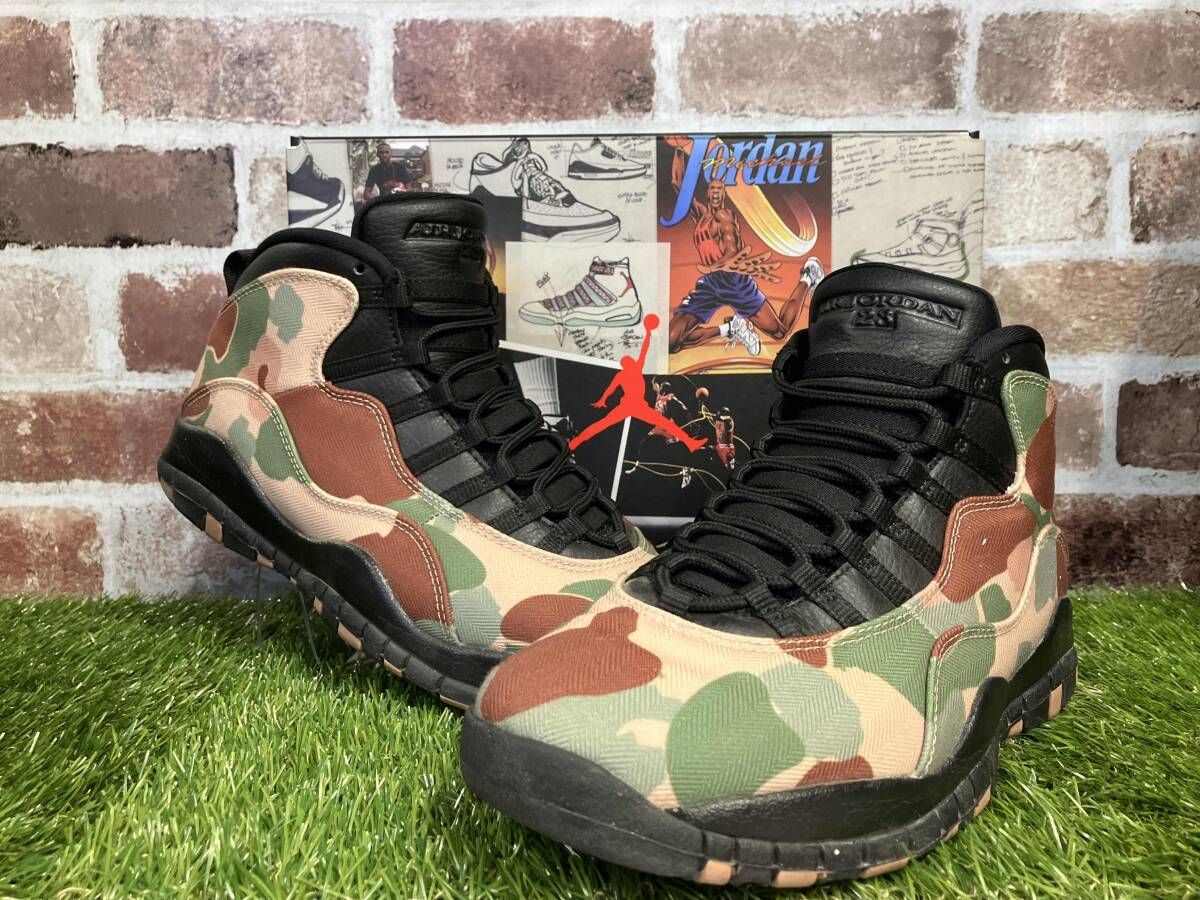 NIKE/ナイキ/AIR JORDAN 10 RETRO/エアジョーダン10レトロ/DUCK CAMO