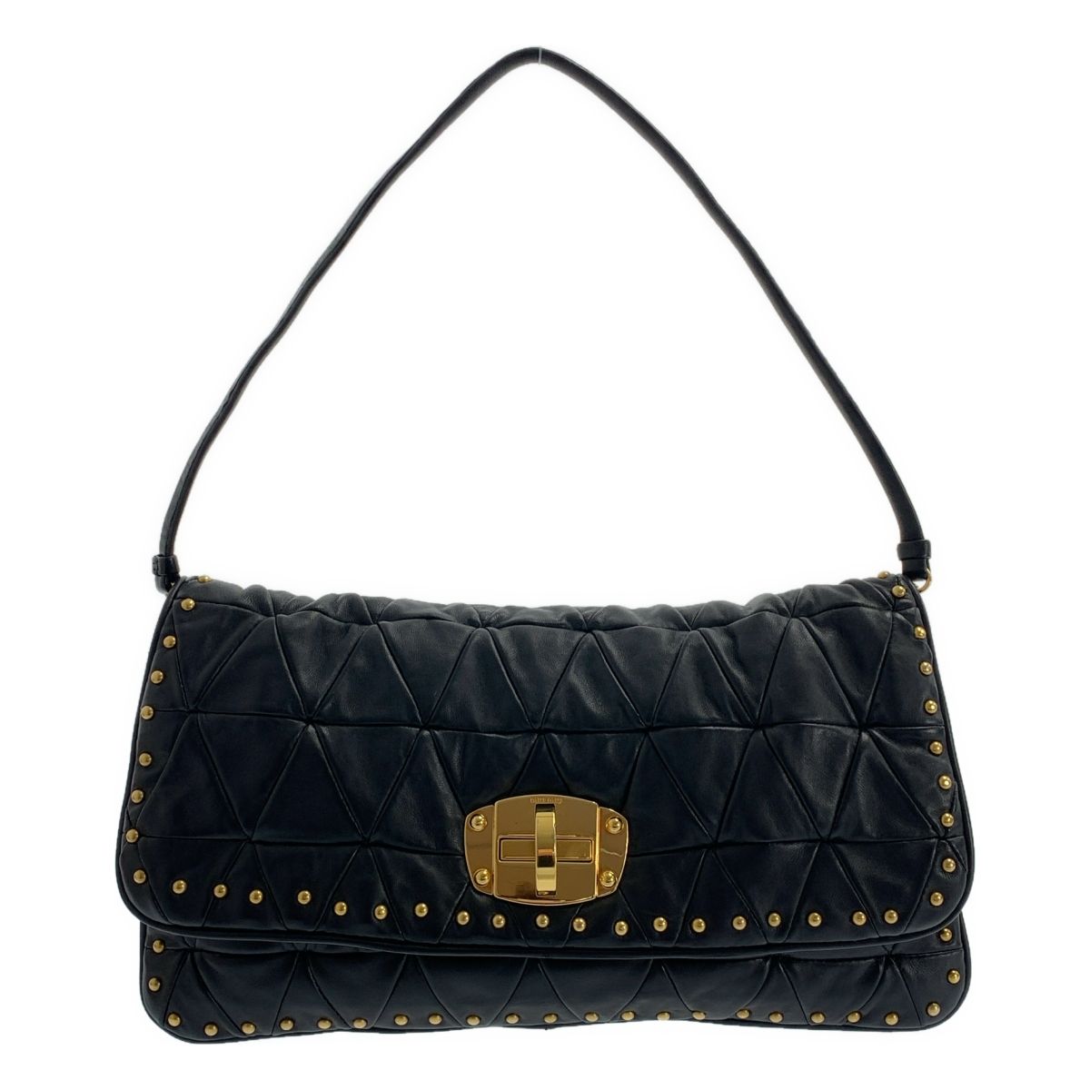 miu miu クラッチバッグ キルティング 袋つき miu MIUMIU ミュウミュウ