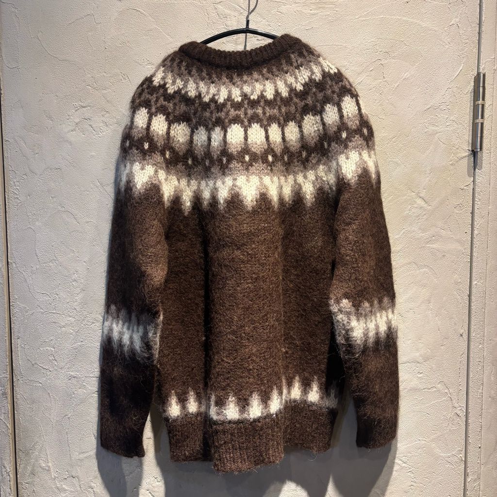 BATONER バトナー 19AW MOHAIR NORDIC CREW NECK モヘアニット BN-19FM