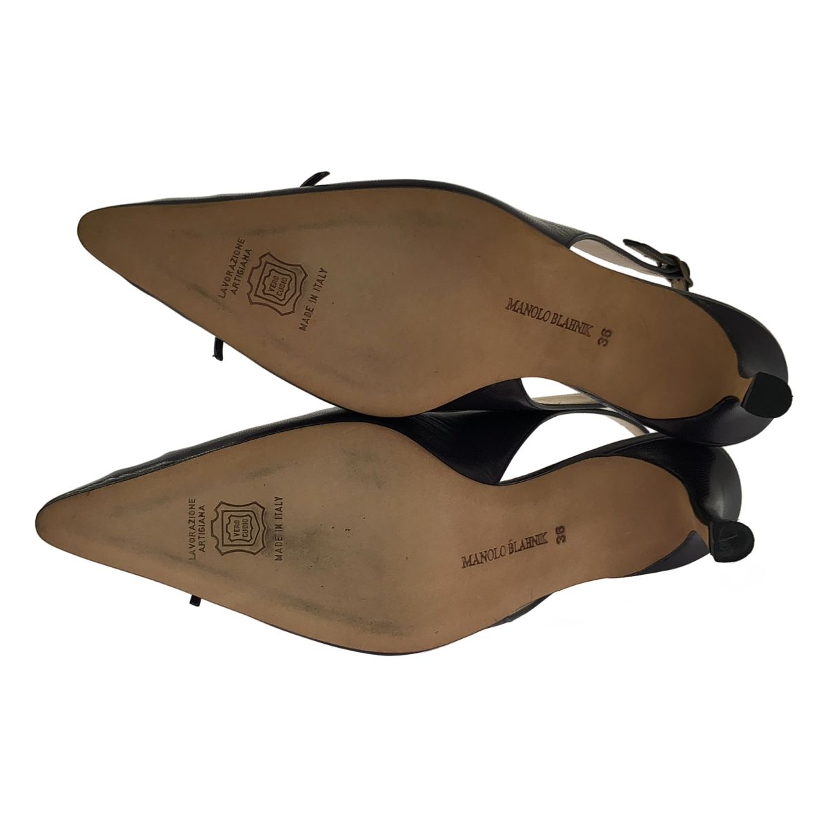 MANOLO BLAHNIK / マノロブラニク | レースアップ ポインテッドトゥ